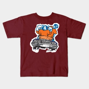 4 Flat Tires Kids T-Shirt